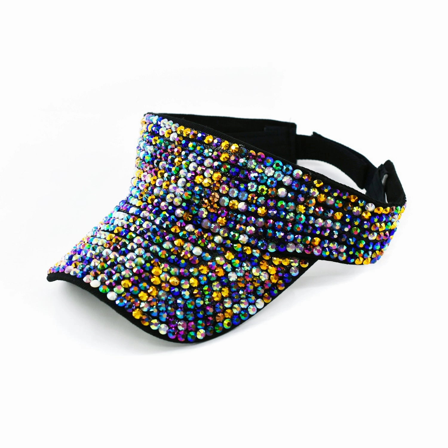 Wholesale Casual rhinestone outdoor sunshade hollow top baseball cap
