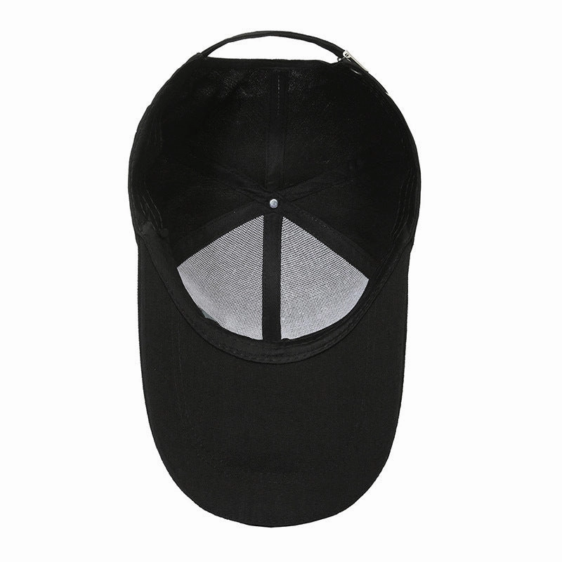 Wholesale casual sun protection canvas extended brim hard top baseball cap