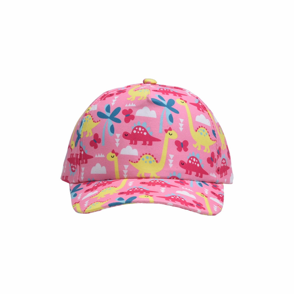 Wholesale children's hat little dinosaur small crocodile small sailing boy peaked cap baby baseball cap sun protection hat