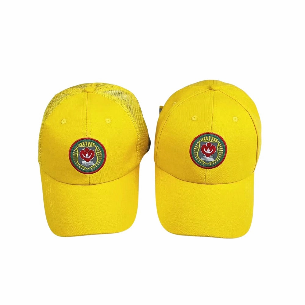 Wholesale Children's Medium Reflective Strip Safety Commuting Sunshade Small Yellow Hat