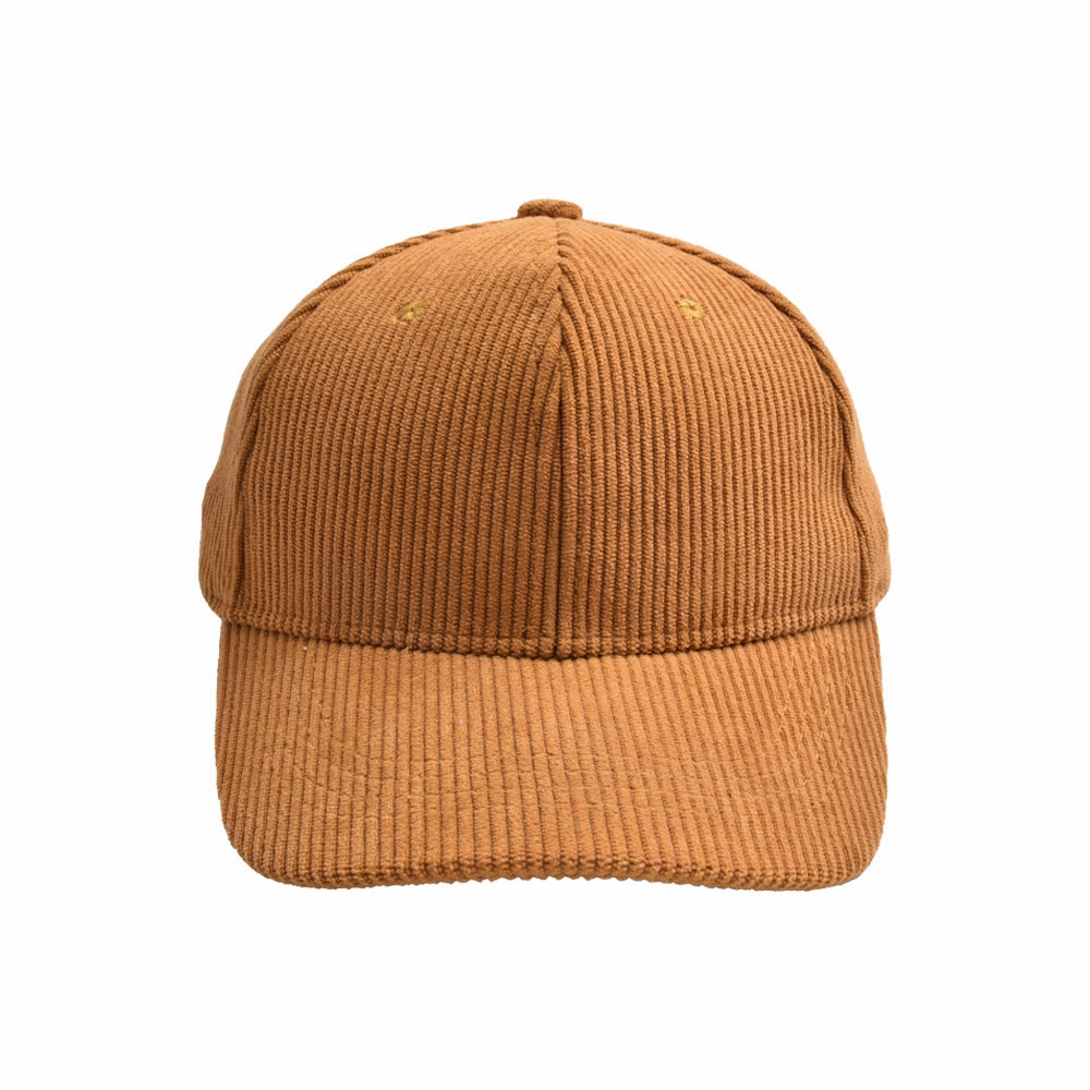 Wholesale children's solid color corduroy baseball cap