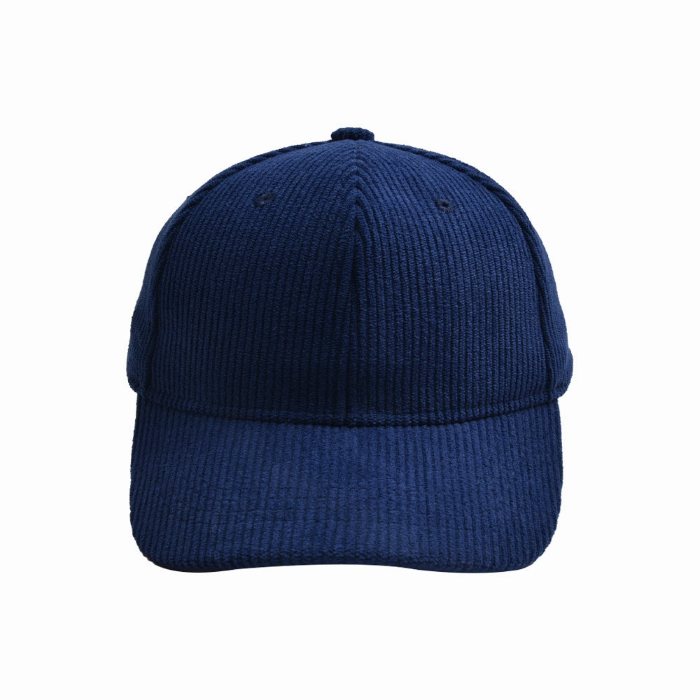 Wholesale children's solid color corduroy baseball cap
