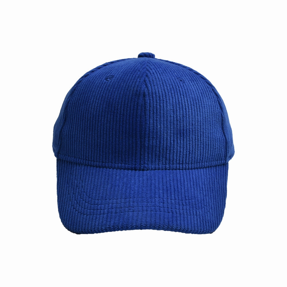 Wholesale children's solid color corduroy baseball cap