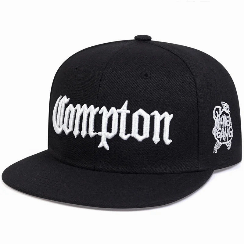Wholesale Compton Youth Street Dance Flat Brim Hip Hop Hat