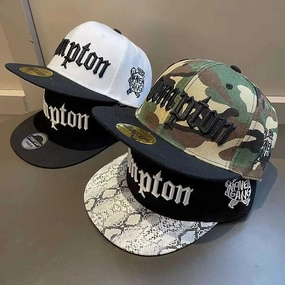 Wholesale Compton Youth Street Dance Flat Brim Hip Hop Hat