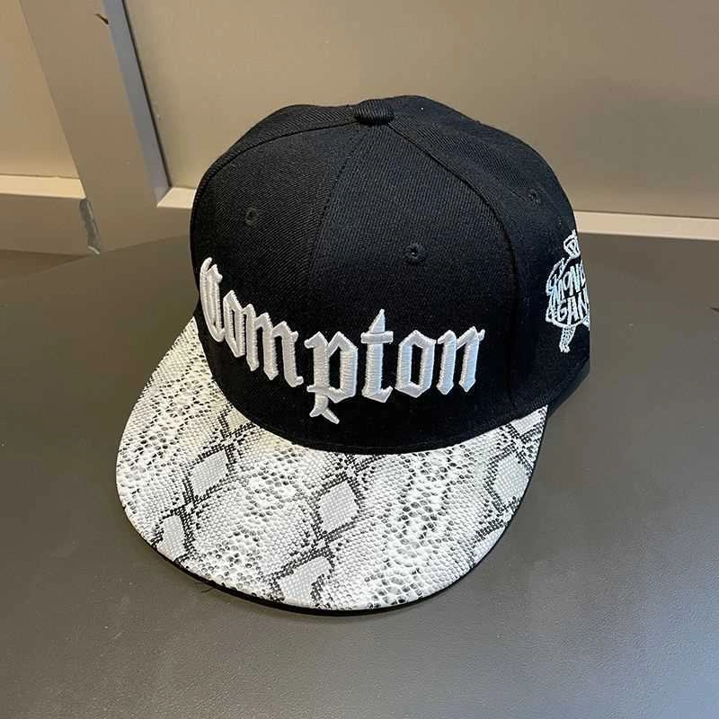 Wholesale Compton Youth Street Dance Flat Brim Hip Hop Hat