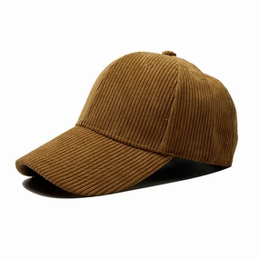 Wholesale Corduroy Solid Color Baseball Cap