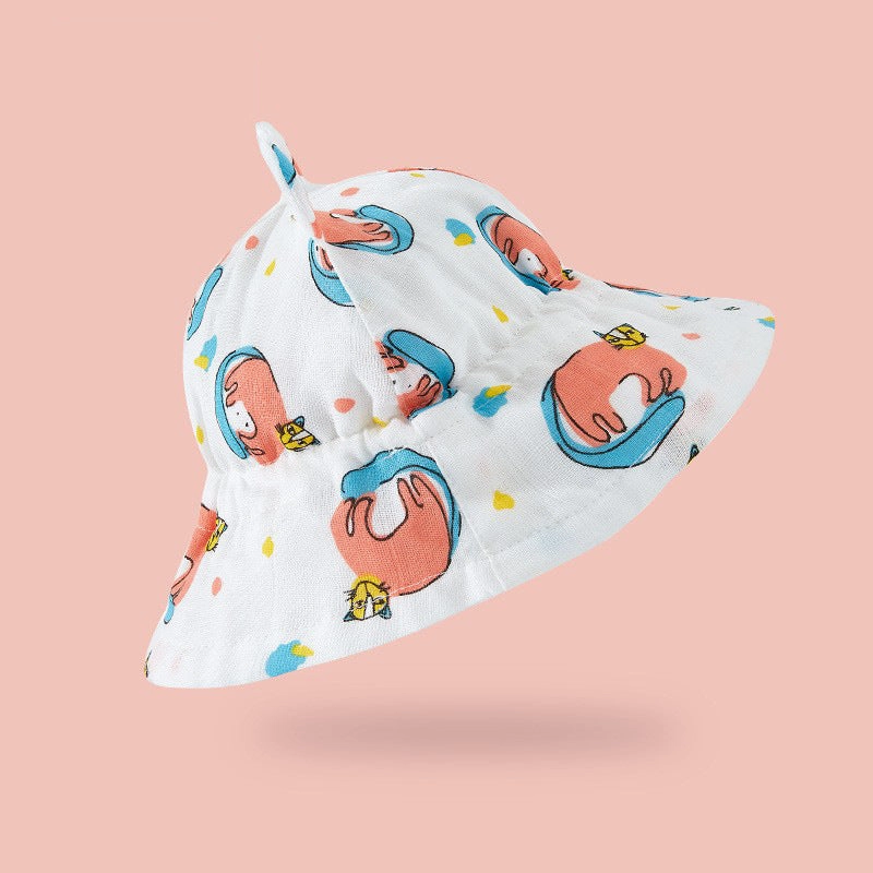 Wholesale Cotton Baby Breathable Fisherman Hat