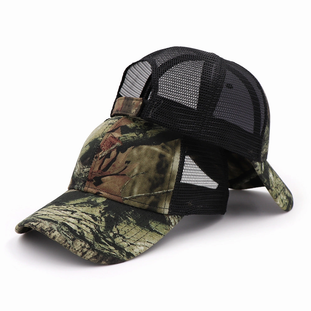 Wholesale Cotton Baseball Cap Breathable Mesh Cap Breathable 6-Panel Cap