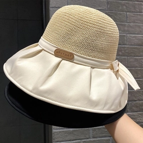 Wholesale Cotton Big Brim Bucket Hat