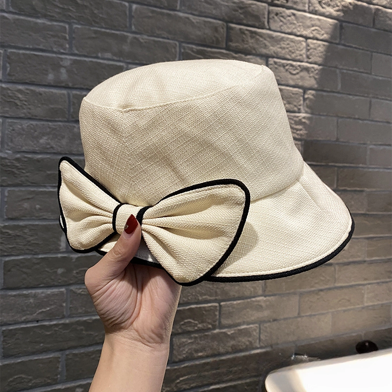 Wholesale Cotton Bowknot Fisherman Hat