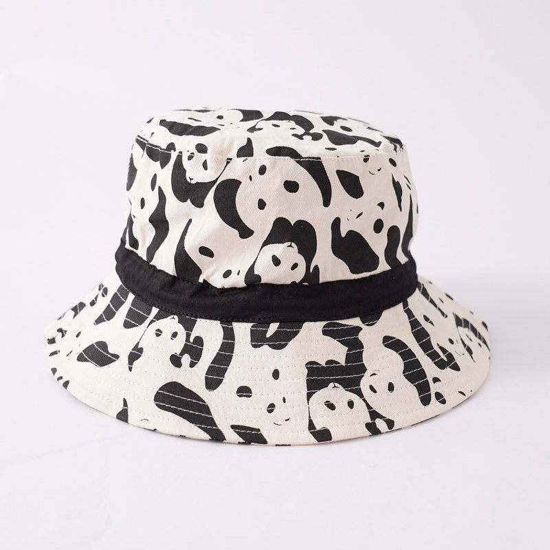 Wholesale Cotton Cartoon Animal Kids Bucket Hat