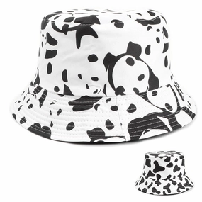 Wholesale Cotton Cartoon Panda Bucket Hat