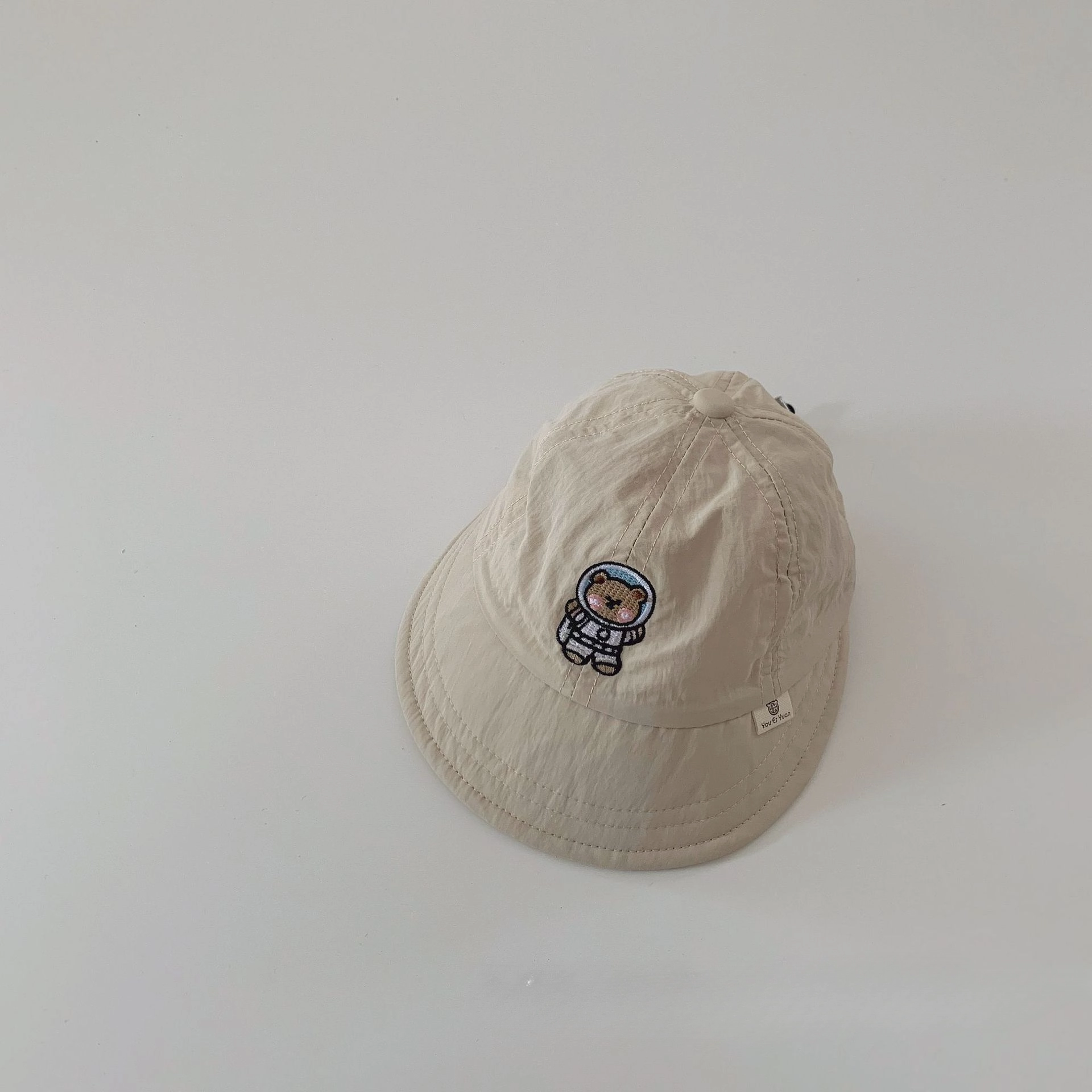 Wholesale Cotton Children's Quick Drying Hats, Space Bear Fisherman Hats