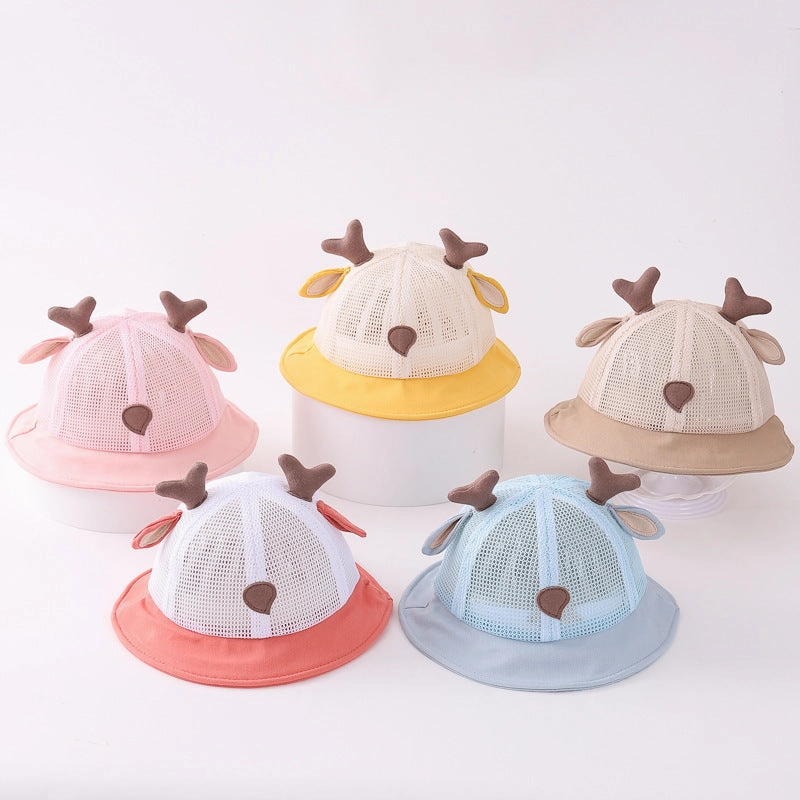 Wholesale Cotton Children's Summer Sunshade Fisherman Hats