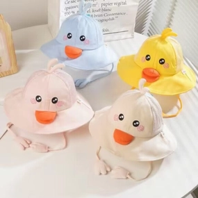 Wholesale Cotton Children's Sunscreen and Sunshade Fisherman Hats