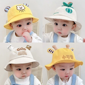Wholesale Cotton Children's Sunscreen Fisherman Hats
