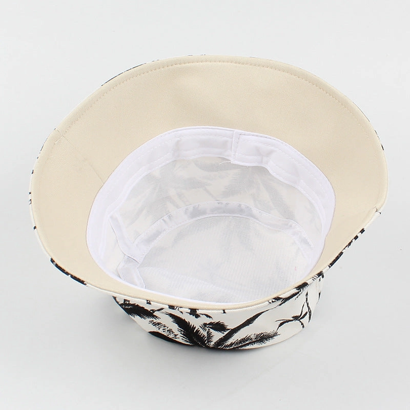 Wholesale Cotton Coconut Print Bucket Hat