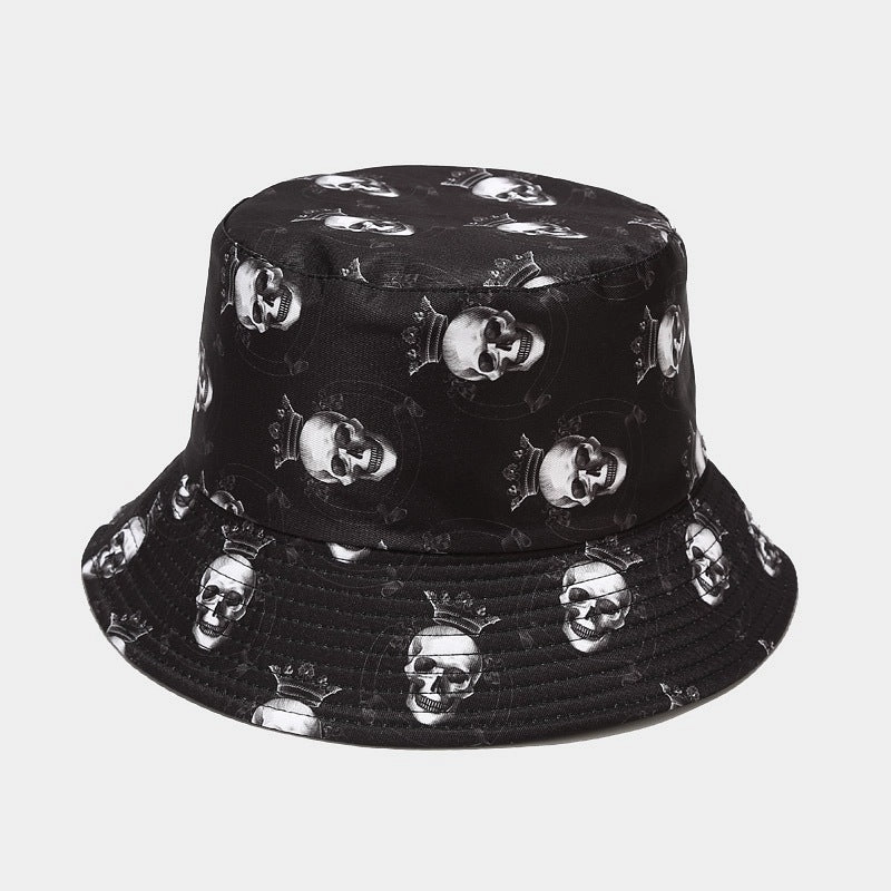 Wholesale Cotton Colorful Calavera Skull Bucket Hat