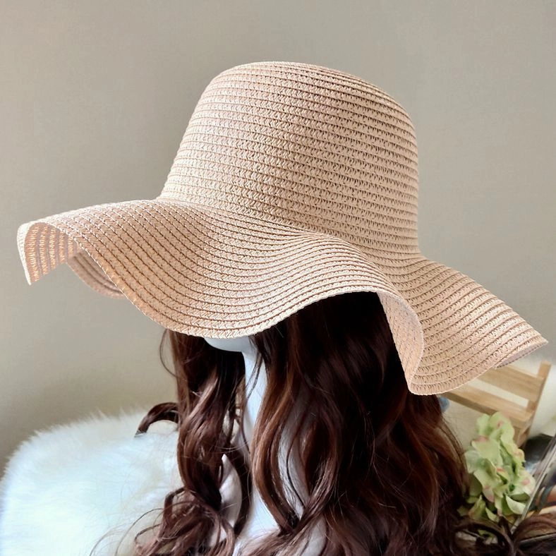 Wholesale Cotton Corrugated Straw Hat