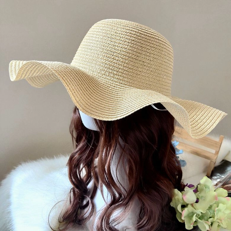 Wholesale Cotton Corrugated Straw Hat