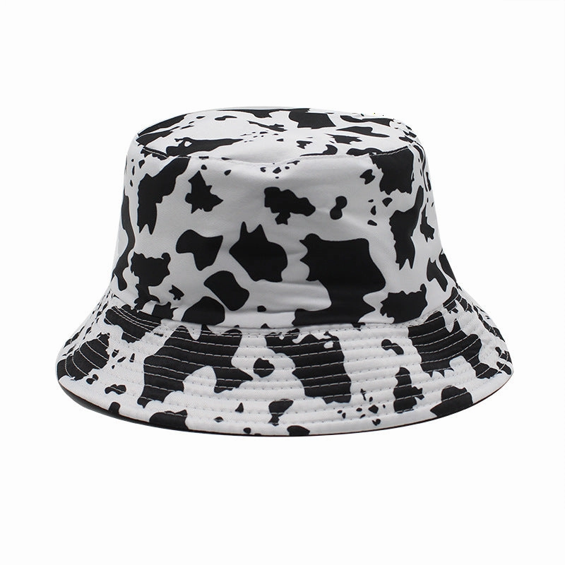 Wholesale Cotton Cow Print Fisherman Hat
