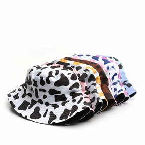Wholesale Cotton Cow Striped Fisherman Hat