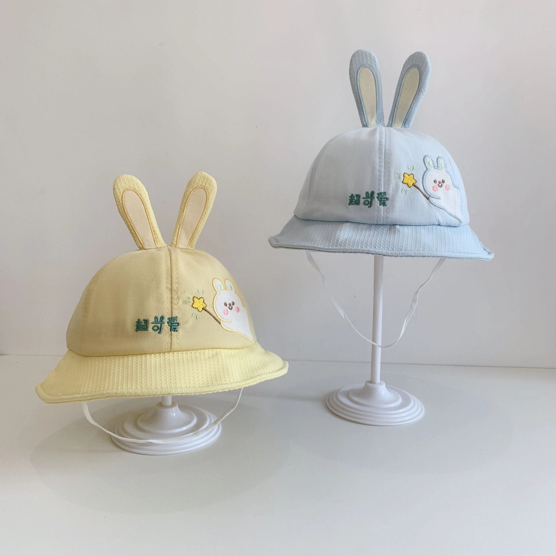 Wholesale Cotton Cute Drawstring Adjustable Children's Fisherman Hat