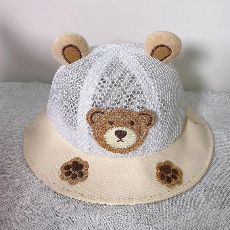 Wholesale Cotton Cute Frog Kids Bucket Hat