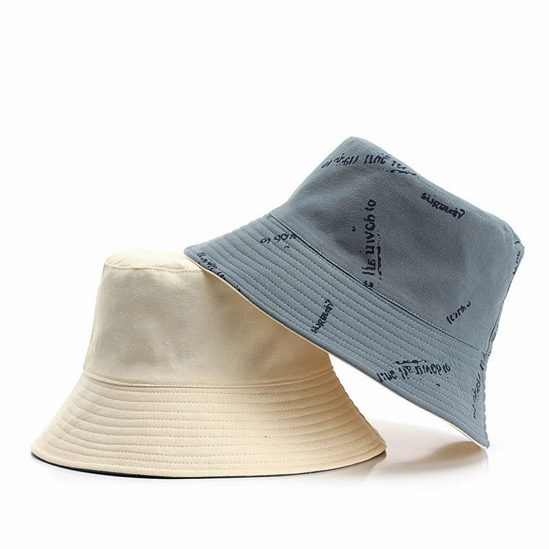 Wholesale Cotton Double Sided Garbled Print Bucket Hat