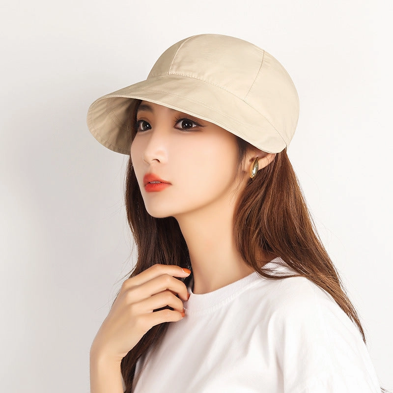 Wholesale Cotton Drawstring Adjustable Sunscreen Fisherman Hat