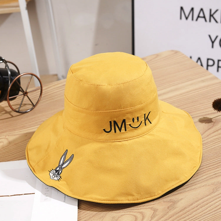 Wholesale Cotton Embroidery Reversible Bucket Hat