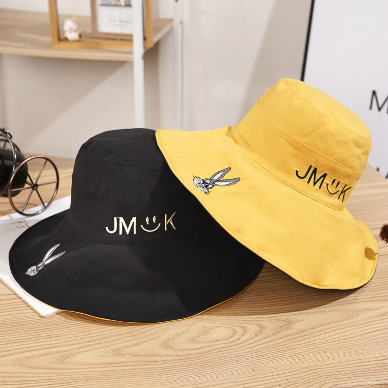 Wholesale Cotton Embroidery Reversible Bucket Hat