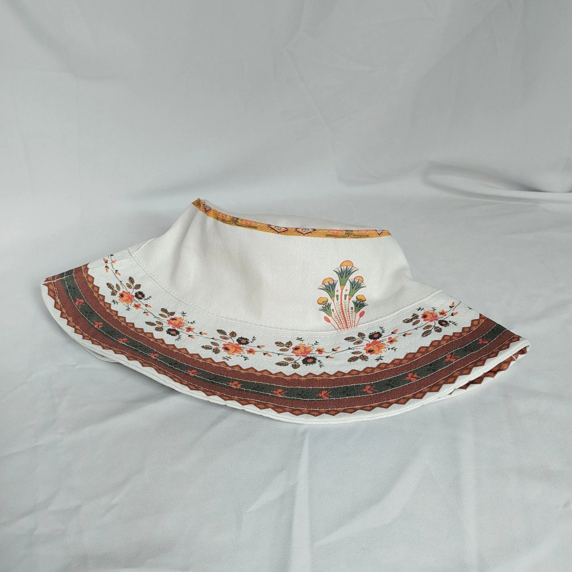Wholesale Cotton Ethnic Style Bucket Hat