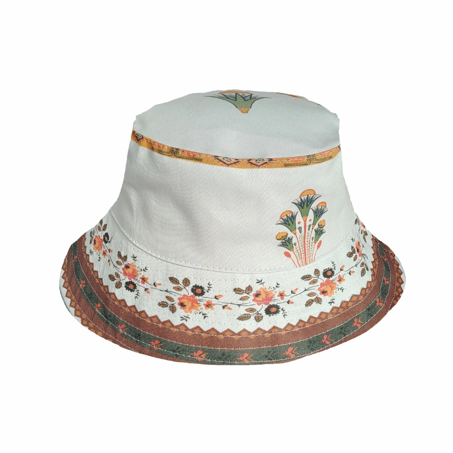 Wholesale Cotton Ethnic Style Bucket Hat