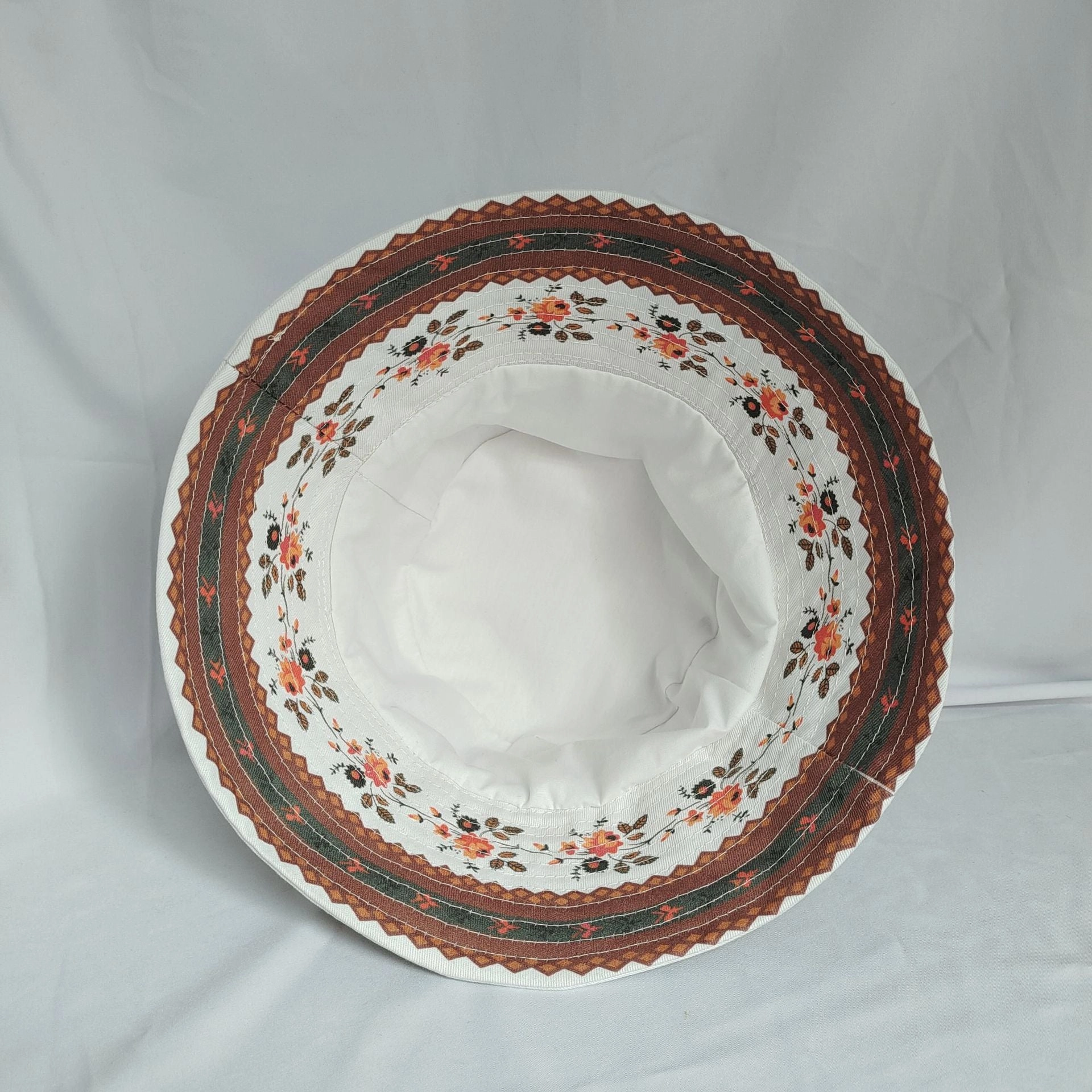 Wholesale Cotton Ethnic Style Bucket Hat