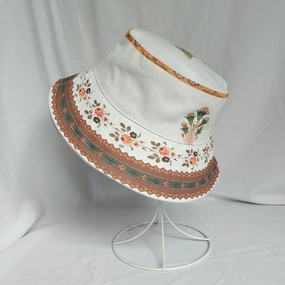 Wholesale Cotton Ethnic Style Bucket Hat