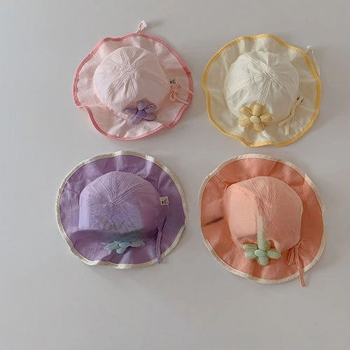 Wholesale Cotton Flower Fisherman Hat