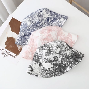 Wholesale Cotton Ink Tie-dye Pattern Bucket Hat