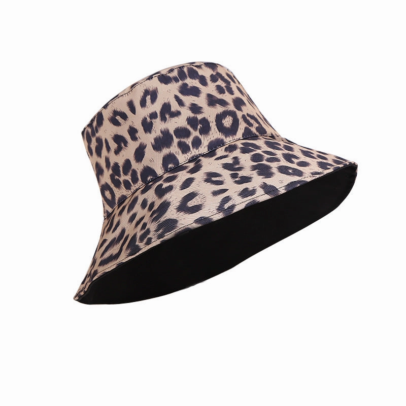 Wholesale Cotton Leopard Bucket Hat