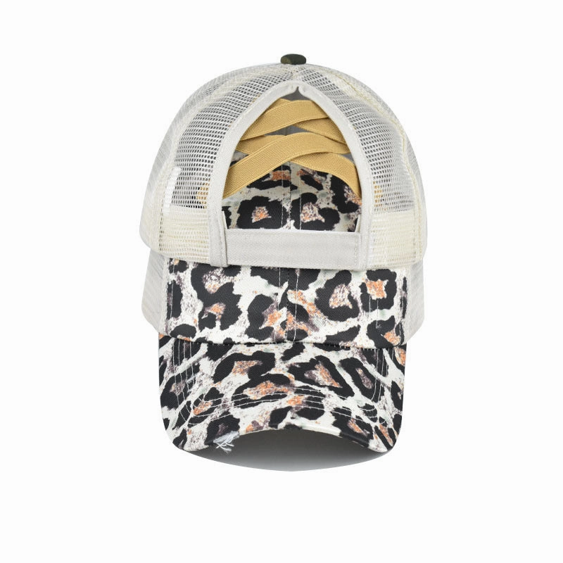Wholesale Cotton Leopard Print Baseball Cap