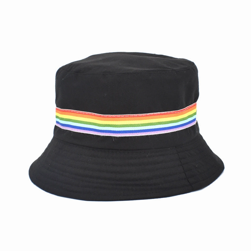 Wholesale Cotton LGBT Rainbow Bucket Hat