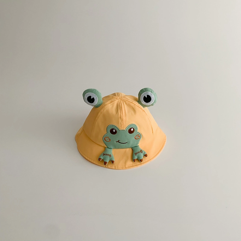 Wholesale Cotton Little Frog Baby Fisherman Hat