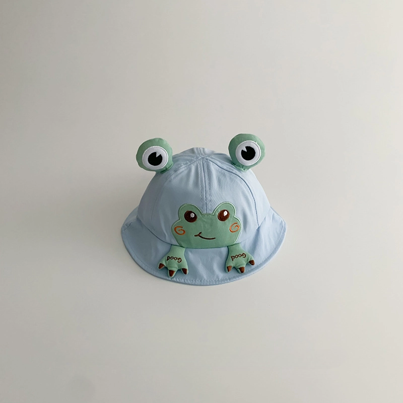 Wholesale Cotton Little Frog Baby Fisherman Hat