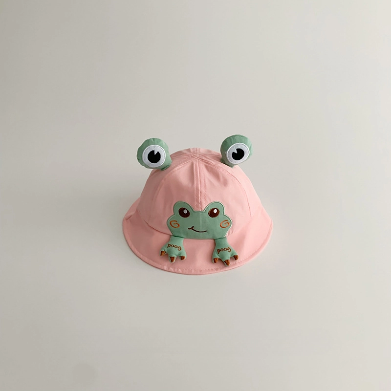 Wholesale Cotton Little Frog Baby Fisherman Hat