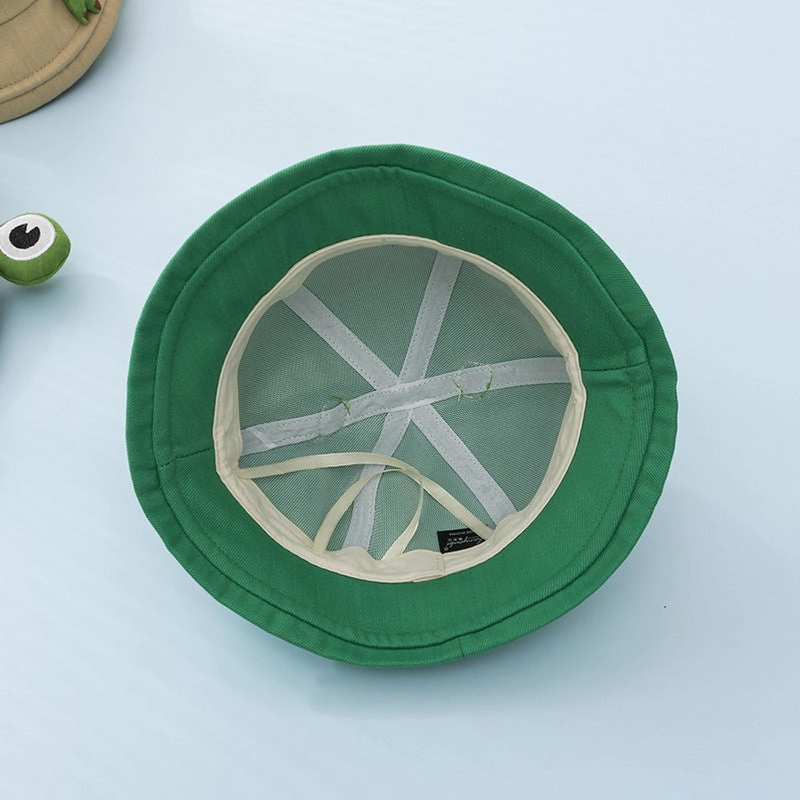 Wholesale Cotton Little Frog Kids Bucket Hat