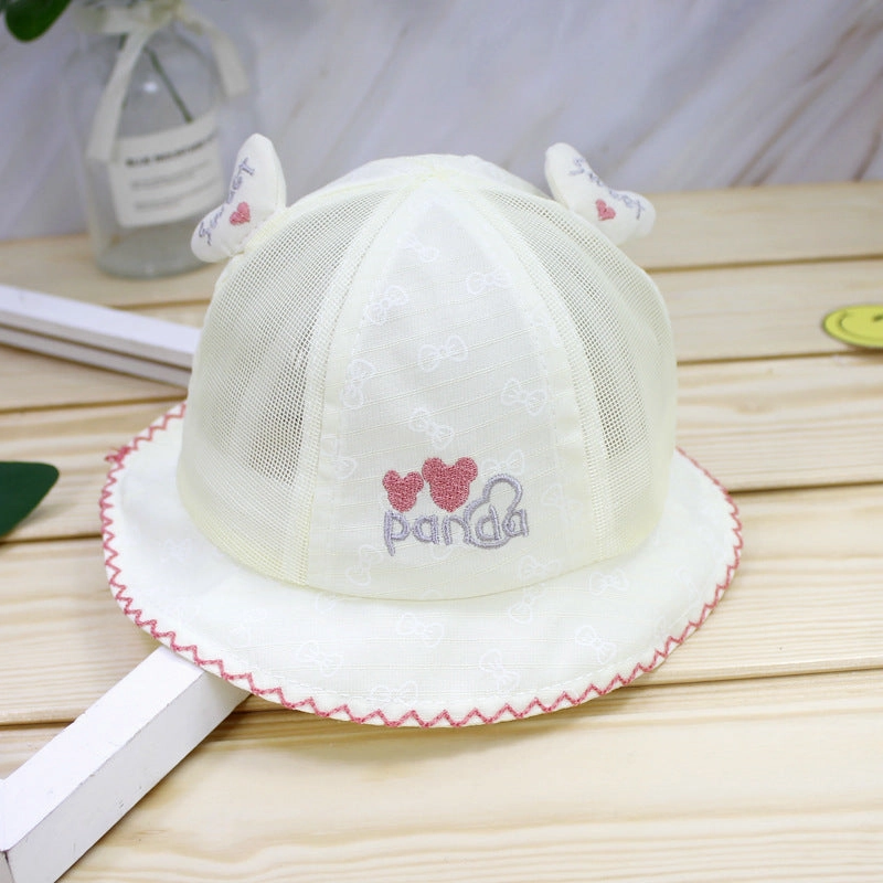 Wholesale Cotton Love Cartoon Baby Basket Hat