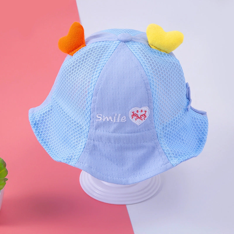 Wholesale Cotton Love Sunshade Kids Fisherman Hat