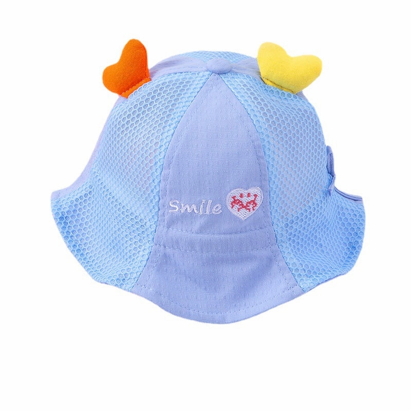 Wholesale Cotton Love Sunshade Kids Fisherman Hat