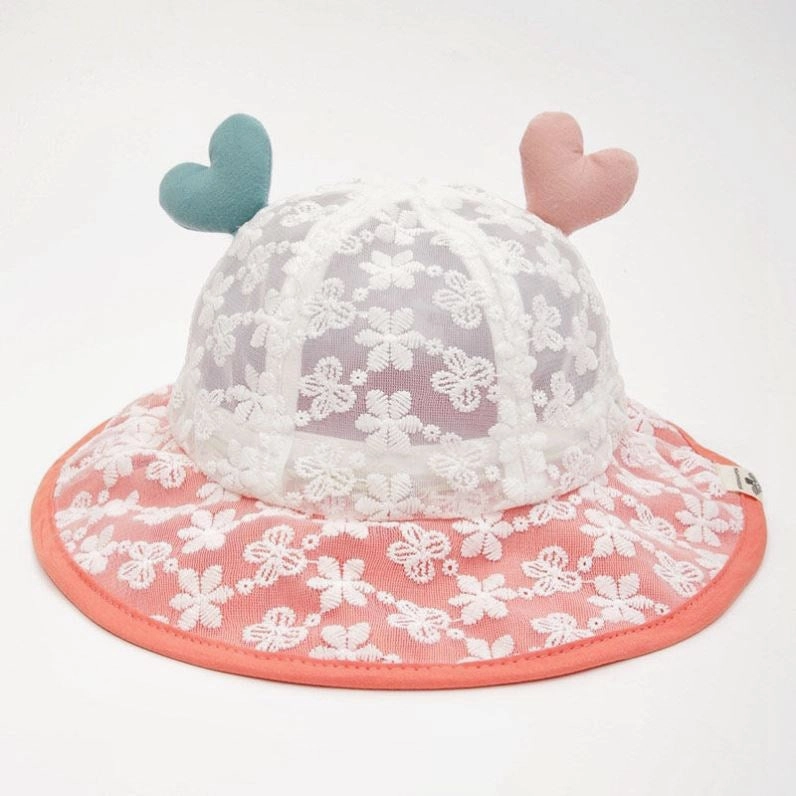 Wholesale Cotton Mesh Kids Bucket Hat